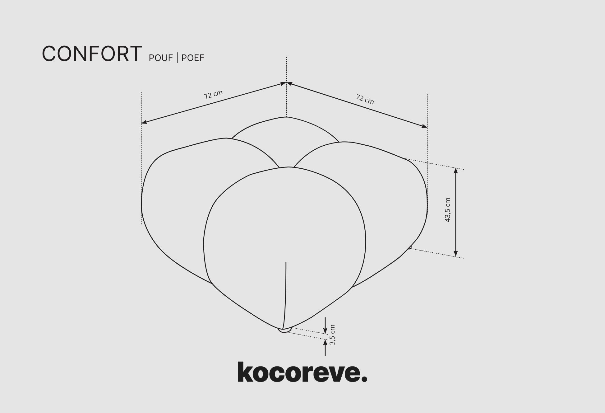 CONFORT POUF