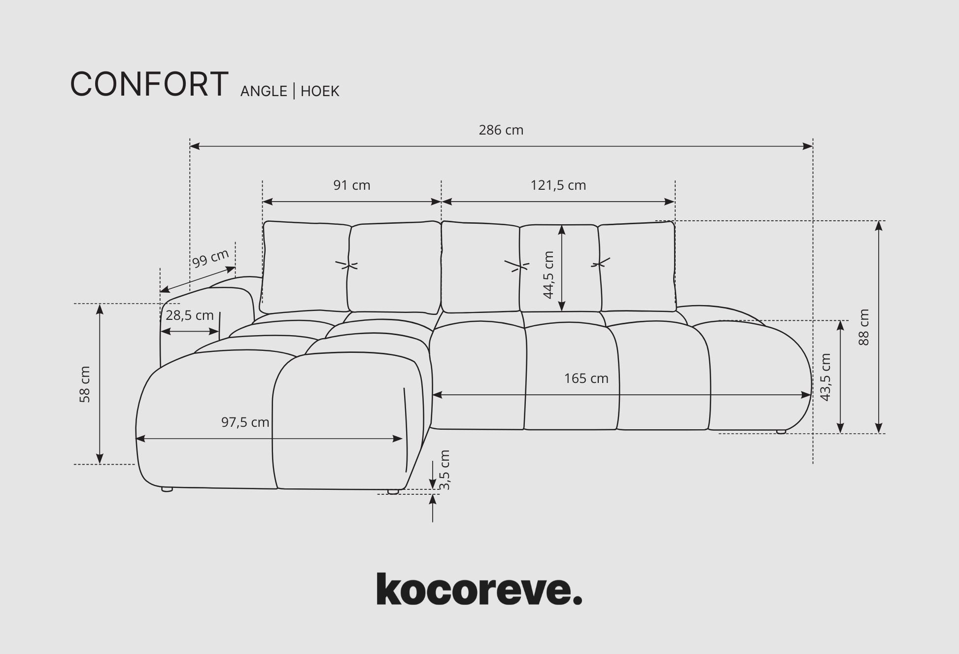 CONFORT ANGLE