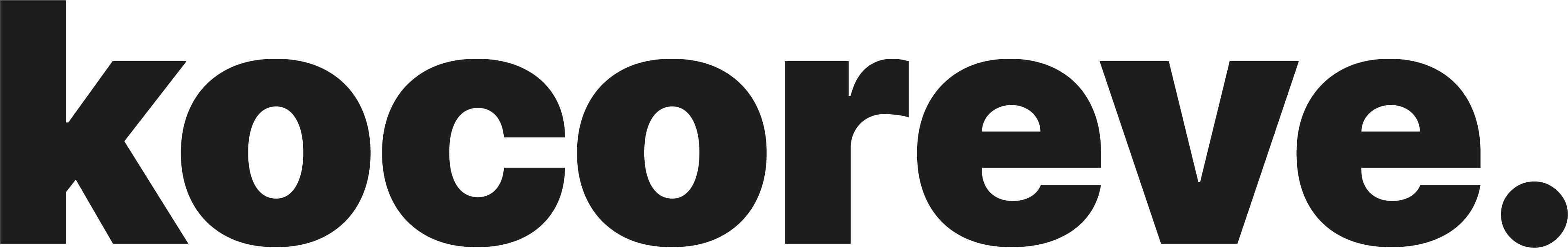 Logo de couleur noir de Kocoreve